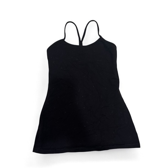 Lululemon Align Racerback Strappy Mini Tennis Dress Black 4 - Picture 2 of 11